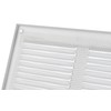 LIRAST 10x4 Vent Cover with Built-in Screen - White Return