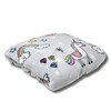damaloo Flannel Blanket 130 x 170 cm with Unicorn Motif