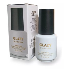Gloss Over Top Gel Para Uñas Gloss Over Glazy Finish