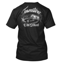 Alstyle Apparel & Activewear FELIX THE CAT TEAMSTERS OLD SCHOOL 1946 CHEVY LOWRIDER STYLE T SHIRT - X-Large
