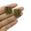 100pcs Small Box Hinges, Granmp Jewelry Box Hinges Retro Butt