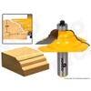 YONICO Table Edge and Handrail Router Bits 2-1/2-Inch Diameter French