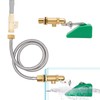 NAOEDEAH 2pcs Brass Float Valve for Water Tank 1/2 Inch