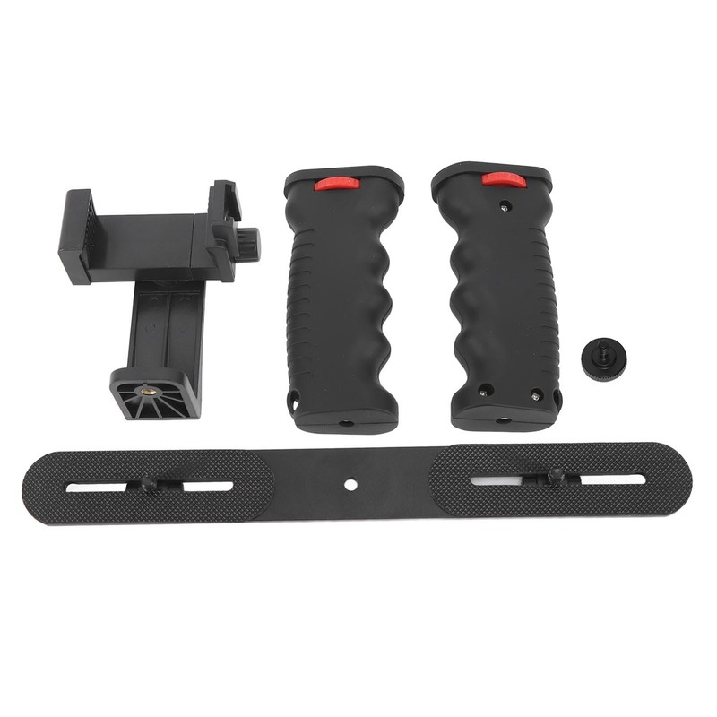 Smartphone Video Rig, Phone Stabilizer Tripod Mount Aluminum Alloy with