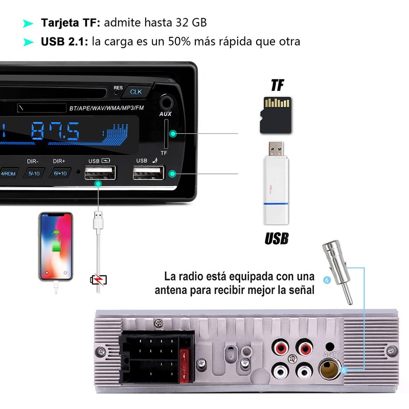 Car Radio with Bluetooth