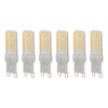 6PCS G9 LED Light Bulb Dimmable 5W 450LM 28 Beads