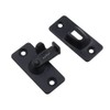 Door Hasp Latch 90 Degree, Stainless Steel Safety Angle Locking