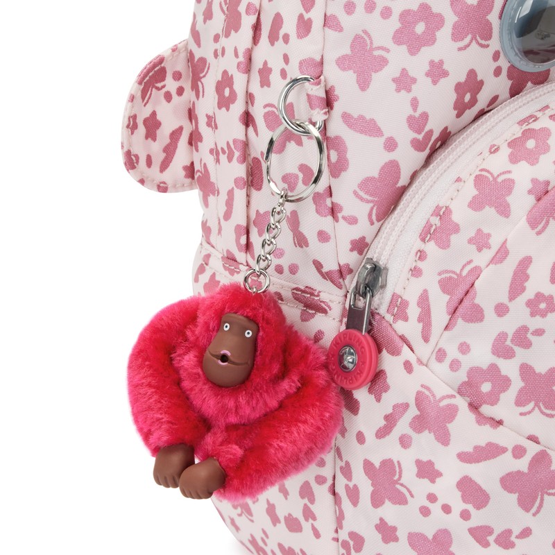 Kipling Faster Backpacks, 21X19X28, Magic Floral (Pink)
