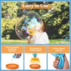 Sloosh Whale Bubble Gun with Refill Solution, Bubble Gun Machine