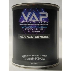 Vision Auto Paints # 190 High Gloss Blue Gray Met. Single Stage Acrylic Enamel Quart (Paint Only)