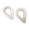 Plastic Nylon Rope Thimbles 8MM X2 (Soft Slicing Loop Anchor
