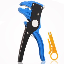 Quick Strip Wire Stripper Vista Wire Stripper Vista Quick Strippers 2 in 1 Automatic Wire Stripper and Cutter for Electronic and Automotive Repair, Eagle Nose Pliers (Blue 1PCS)