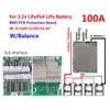 12V 100A 4Series BMS Protection Board with Balancing with Overcharge/Overdischarge/Overcurrent/Short