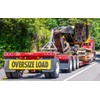 Mytee Products 18"x84" Oversize Load Sign for Trucks w/Bungee Cord