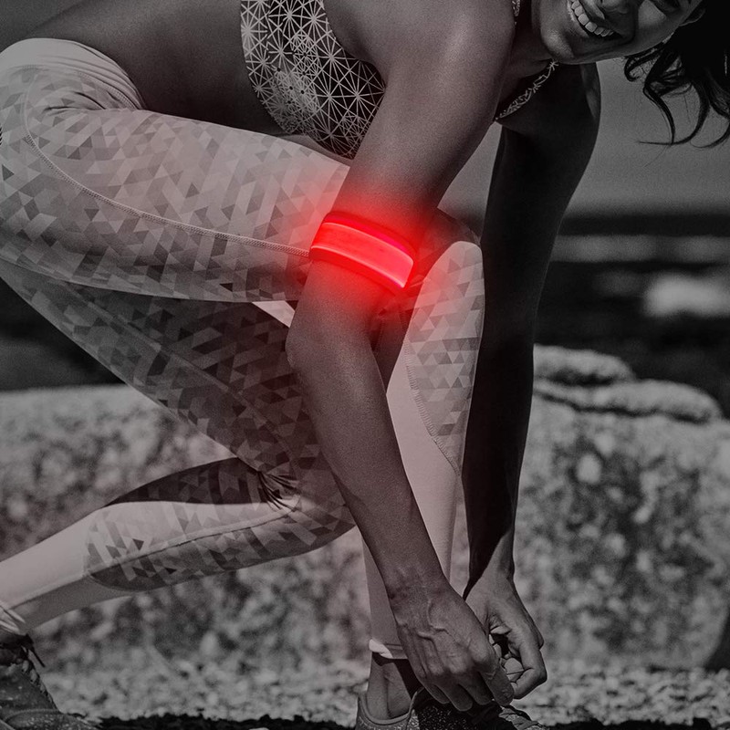 Dolitego LED Armbands for Night Running Jogging Glow Set of