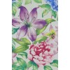 TWO Individual Napkins Spring Flower Orchid Peonies Lily Cocktail Decoupage