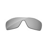 PapaViva Replacement Lenses for Oakley Batwolf OO9101 27mm Sunglass Chrome