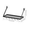 NA KLXHOME Pot Rack Square Grid Wall Mounted Kitchen Pot