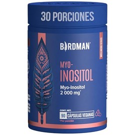Birdman Myo Inositol 2000 Aditivos Sabor Cápsula Vegana Cápsulas Porciones