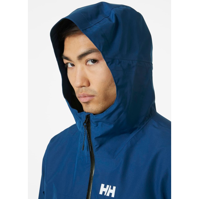 Helly-Hansen Men's Active Ocean Bound Jacket, 606 Deep Fjord, Small