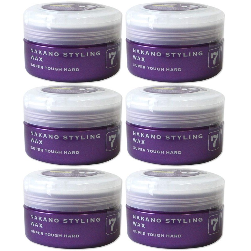 Nakano Styling Wax 7 Super Tough Hard X6 Piece Set
