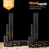 Woodraphic Upgraded Precision Square – 8 Inch 90° Layout Tool