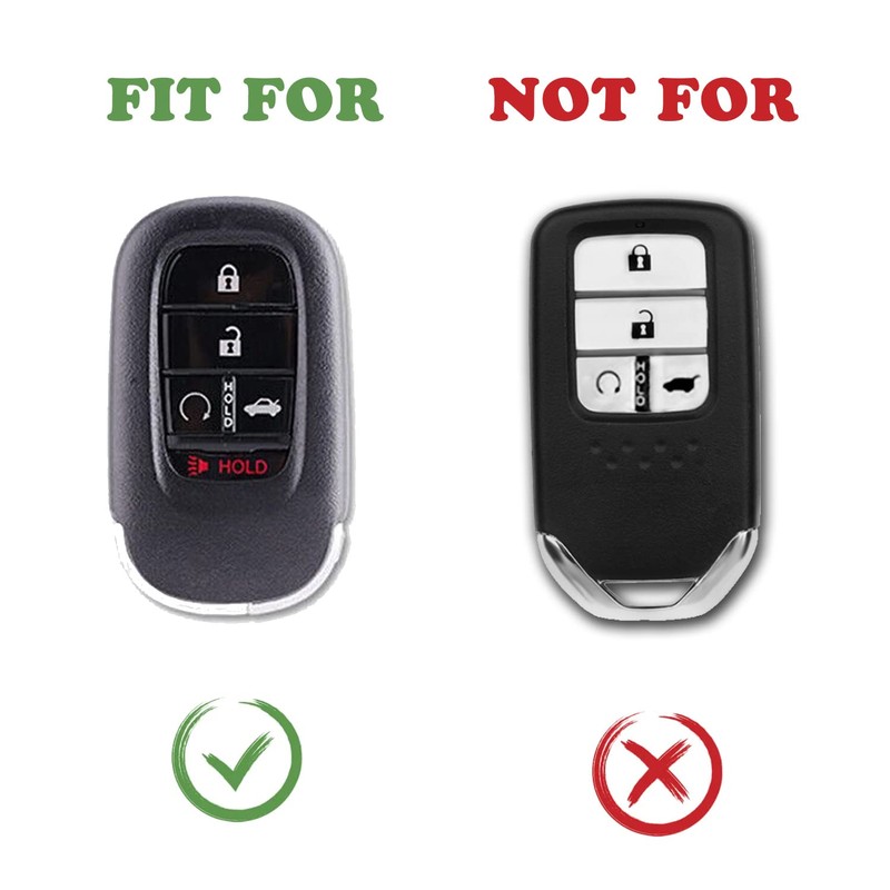 TANDRIVE Key Fob Cover for (5 Buttons) Honda 2026 2025-2022