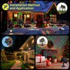 Christmas Projector Lights Outdoor, Christmas Laser Lights Outdoor with 16