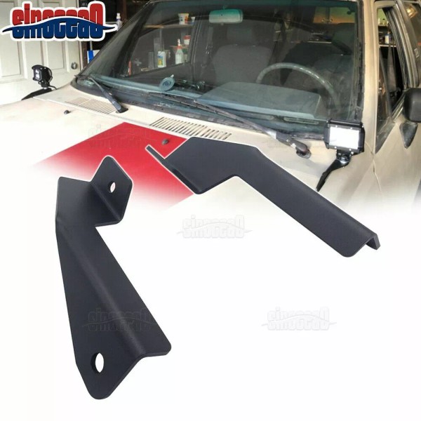 sinocea0 Upper Hood Ditch LED Light Pod Custom Mount Brackets
