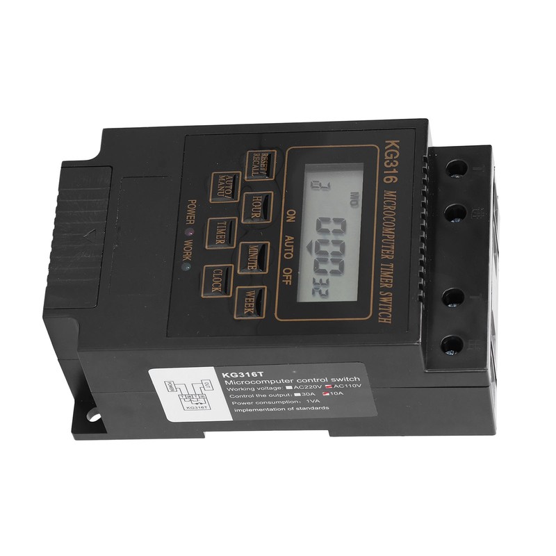110V Timer Switch Kg316t Automatic Timing Controller 10A for Outdoor