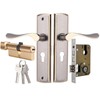 Durable Aluminum Door Lock for Home Security Indoor Bedroom Living