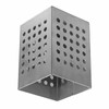 Kitchen Utensil Holder Stainless Steel Square Cutlery Drainer Countertop Utensil