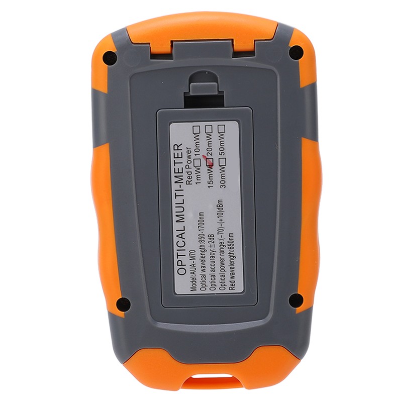 Optical Fiber Power Meter Digital Display Optic Cable Tester ‑70~+10dbm