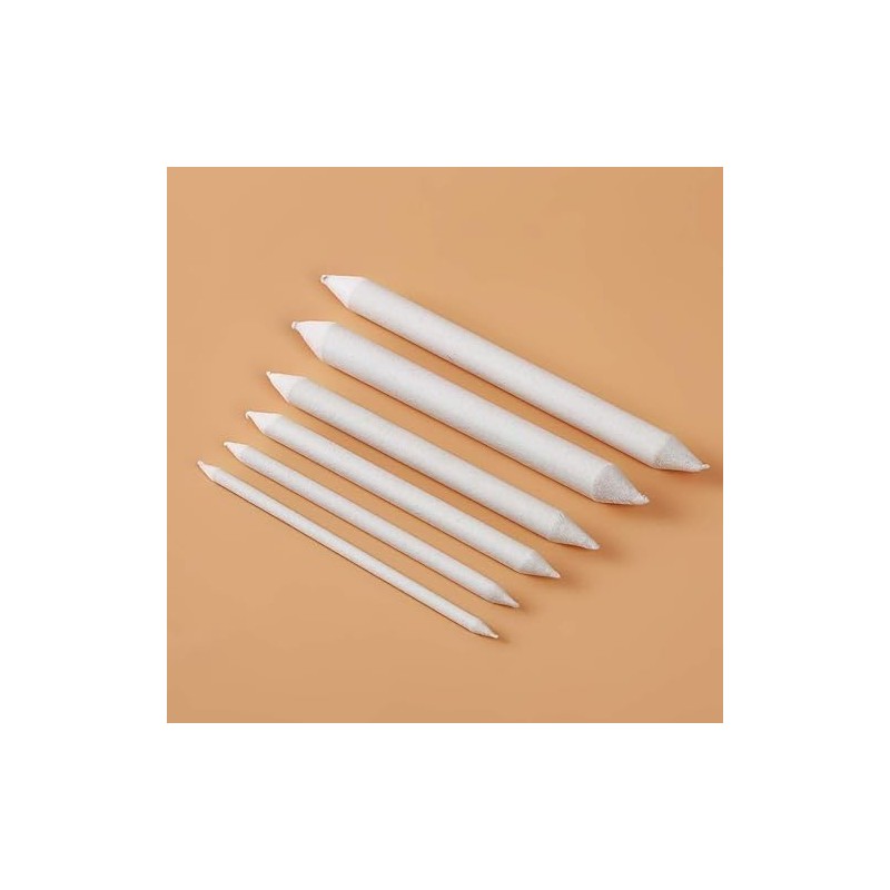 Jizlan 6 Pcs Artist Blending Stump Drawing Blending Stick Smudging