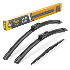 Raidbee® 26"+17" Windshield Wiper Blades with 14" Rear Wiper Blade Automotive Replacement Set for Subaru Forester 2019 2020 2021 2022 2023 2024 2025 – Genuine OEM Quality (Set of 3)