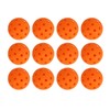 12PCS 74mm 40 Holes Pickleballs PE Plastic High Elasticity Pickleball