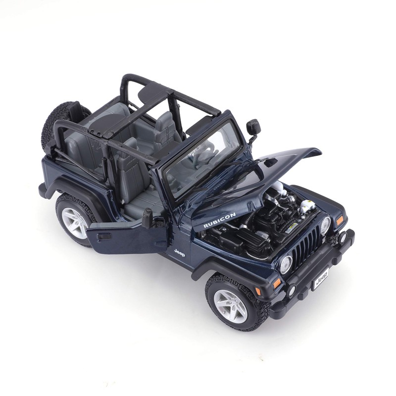 Maisto Jeep Wrangler Rubicon a Escala 1:27 (los Colores Pueden