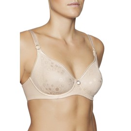 Cache Coeur Women's Gloss Full Cup Nursing Bra, Beige (Blush), 40G (Manufacturer Size:90G)