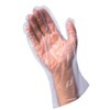 Clean Ones Disposable Food-Safe Poly Gloves, One Size, 2000 Count