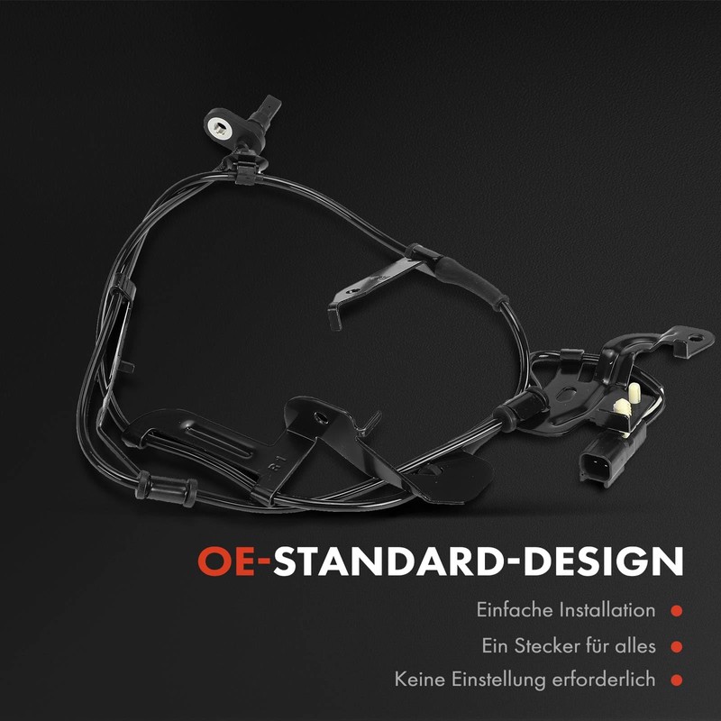 Frankberg 2x ABS Sensor Wheel Speed Front Axle Left Right