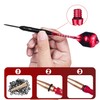 centaur 2025 Newest Dart Accessories Kit,48 Dart Flights+24 Aluminium Shafts+Sharpener+Dart