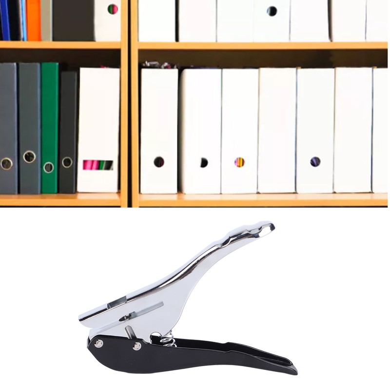 Hole Punch 8mm Steel Accurate Positioning Slip Resistant Mini Portable