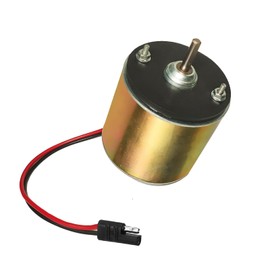 Zard Zoop 6-12V Motor Deer Feeder Motor 1/4" Drive Shaft for Game Feeders Durable Efficient Versatile Deer Feeder Motor Device with S-Plug Connector for Automatic Feeding Kit