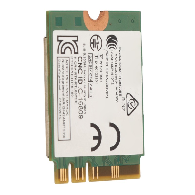 RTL8822BE Network Card 01AX712 433Mbps WiFi Bluetooth 4.0 M.2 NGFF