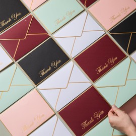 A7 250g Envelopes 5 x 7,30Pack,- For 5x7 Cards| Self Seal| Perfect for Weddings, Invitations, Photos, Graduation, Baby Shower| Thick Luxury Paper|5.27 x 7.21 Inches (Burgundy)