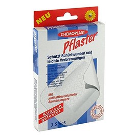 Wundmed Plaster with Aluminium Gauze 75 x 75 mm Pack of 3