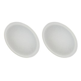 1.6875 Inch Speaker Dust Caps, White Paper Fits Yamaha NS10M, DC-NS10M-2 (2 Pack)