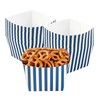 Restaurantware Bio Tek 5.3 x 5.3 x 3.3 Inch Popcorn