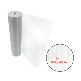 LABLT 36 in x 100 ft Hardware Cloth, 1/4 in Chicken Wire Fence for Chicken Coop Fences and Poultry Animal Netting (23 Gauge, Silver White)