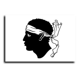 Corsica 3x5 Flag France Corsican 3'x5' Banner